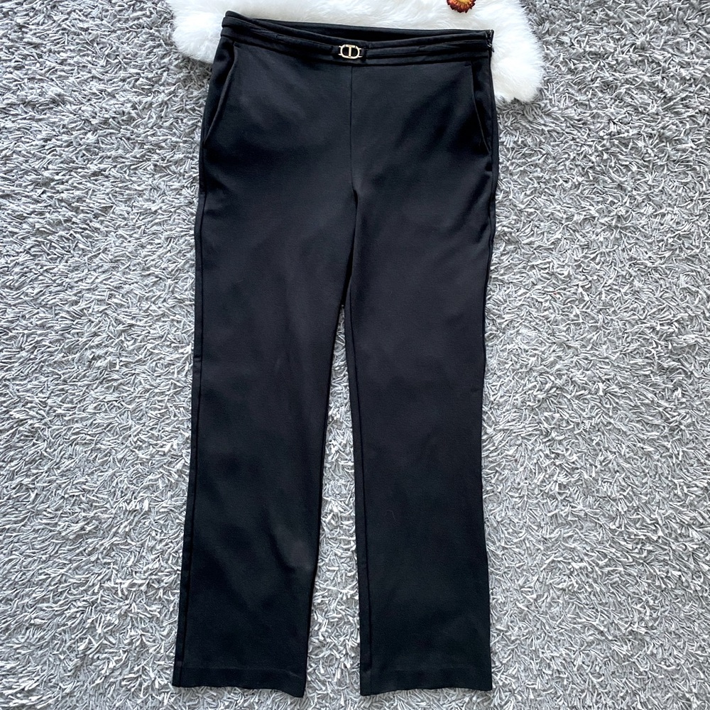 TWINSET slim-fit tailored trousers - Picture 3 of 14
